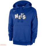 Brooklyn Nets Nike City Edition Standard Issue Courtside Hoodie - Mens