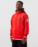 Nike Chicago Bulls Showtime DRI-FIT NBA Zip Hoodie Red