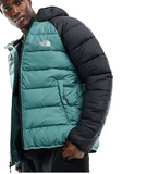 The North Face - Mens Dark Green/Black Down Jacket
