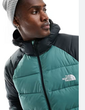 The North Face - Mens Dark Green/Black Down Jacket