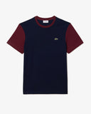 Regular Fit Color Block Cotton T-Shirt