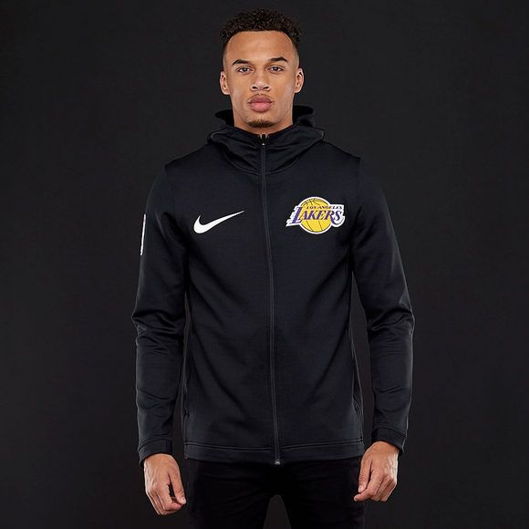 Nike NBA Los Angeles Lakers Thermaflex Showtime Hoodie - Black