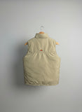 ELLESSE LUMINA REVERSE GILET BLACK/LIGHT BROWN