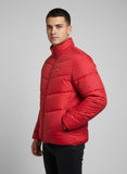 Lyle & Scott, Padded Jacket with Medium Collar RED