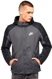 NIKE MEN'S Hooded Fleece-Lined Jacket