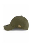 New Era 9forty metal badge logo cap in khaki