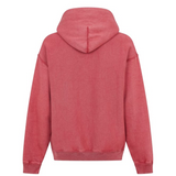 Champion Acid Wash Oth Hoodie in Red