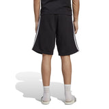 adidas Originals Adicolor Classics 3-Stripes Sweat Shorts in Black