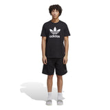 adidas Originals Adicolor Classics 3-Stripes Sweat Shorts in Black