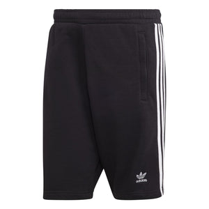 adidas Originals Adicolor Classics 3-Stripes Sweat Shorts in Black