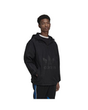 Adidas trefoil jacket black