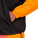 adidas Originals Colorblock Track Top – Black/Pink/Orange
