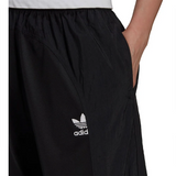 Black adidas Originals Adicolor Split Trefoil Track Pants
