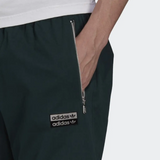 adidas RYV Cottom Twill 2-in-1 Tracksuit Bottoms - Green Night