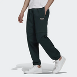 adidas RYV Cottom Twill 2-in-1 Tracksuit Bottoms - Green Night