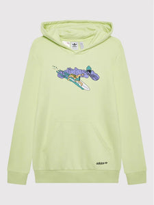 Graphic Stoked Beach HF7436 Grün Regular Fit
