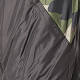 Adidas Originals Windbreaker With Stripes Anthracite Grey Khaki Green Camouflage