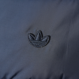 Adidas Originals Puffer Jacket with Hooded Stripes and Padding Navy Blue