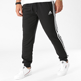 Adidas Sportswear 3-Stripes Jogging Pants Black