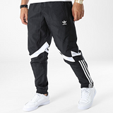 Black Striped Jogging Pants