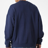 adidas Crewneck Sweatshirt With Lock Up Bands Navy Blue