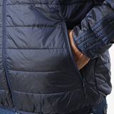 Adidas Originals Hooded Down Jacket Navy Blue