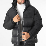 Adidas Originals Down Regen Puff Hooded Jacket Black