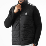 Adidas Originals Sleeveless Padded Puffer GILET Black