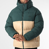 Adidas Originals Hooded Down Jacket Down Regen Beige Green