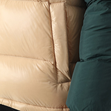 Adidas Originals Hooded Down Jacket Down Regen Beige Green