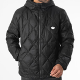 Adidas Originals Down Quilt Hooded Jacket Black