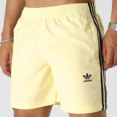 Adidas Swim Shorts Trunks Yellow