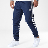 Adidas Originals Cutline Striped Jogging Pants Navy Blue