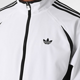 Adidas Originals Teamgeist Striped Zip-Up Jacket White