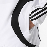 Adidas Originals Teamgeist Striped Zip-Up Jacket White