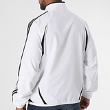 Adidas Originals Teamgeist Striped Zip-Up Jacket White