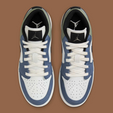 Air Jordan 1 Low (GS) Blue/Brown