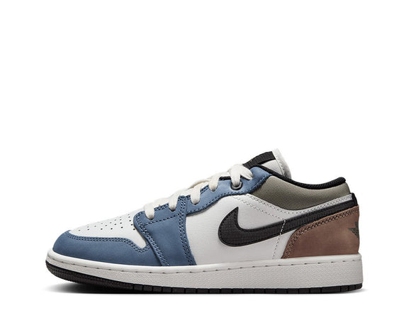 Air Jordan 1 Low (GS) Blue/Brown