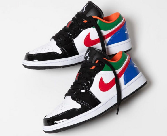 Nike Air Jordan 1 Low ‘Multicolor Black Toe’