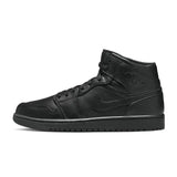 Air Jordan 1 Mid Triple Black