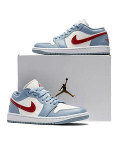 Air Jordan 1 Low "Blue/Dune Red"