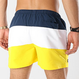 Cielo Swim Shorts Yellow White Navy Blue