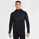 NIKE M NK TCH FLC FZ WR HOODIE Black