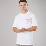 Adidas Series Elevated Back Graphic T-Shirt White