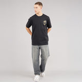 Adidas 3-Stripes Back Graphic T-Shirt Black