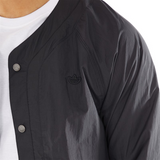 adidas Originals Mens Premium Essentials Crinkle Nylon Long-Sleeve Top Black