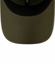 New Era 9forty metal badge logo cap in khaki