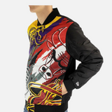 New Era Retro NBA Basketball Bomber Jacket
