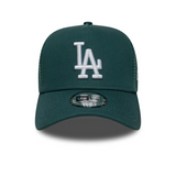 NEW ERA LA Dodgers MLB Dark Green 9FORTY A-Frame Trucker Cap
