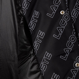 Men's zip-up jacket with stand-up collar and graphic print